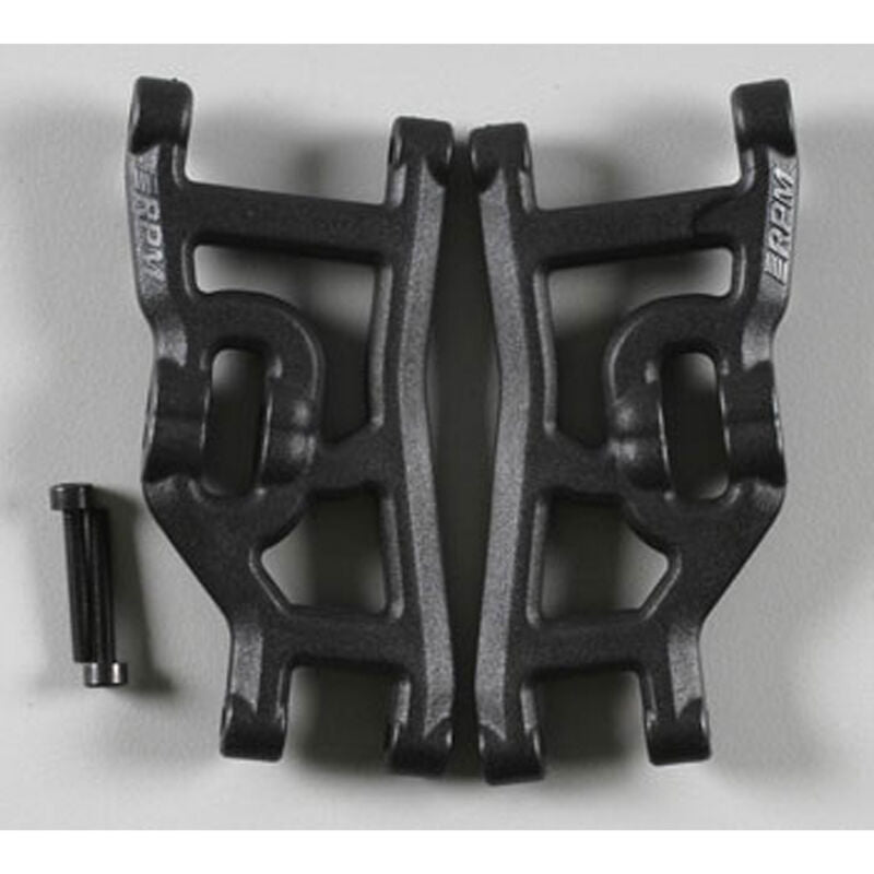 RPM Front A-Arms (Black) (Nitro Rustler & Bandit) (2) - Remote Control Toys - Horizon Hobbies, Inc.