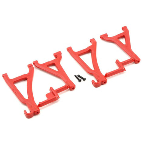 RPM Front Upper & Lower A-Arm Set (1/16 E-Revo) (Red) - Remote Control Toys - Horizon Hobbies, Inc.