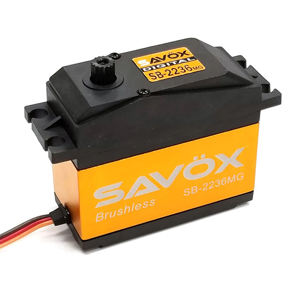Savox 1/5 Scale, High Voltage, Brushless, Digital Servo .13sec / 555oz @ 7.4V - Remote Control Toys - HRP Distributing, Inc.