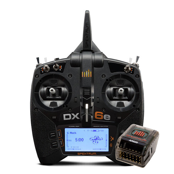 Spektrum RC DX6e 6-Channel 2.4GHz Aircraft Radio System w/AR620 Receiver - Remote Control Toys - Horizon Hobbies, Inc.