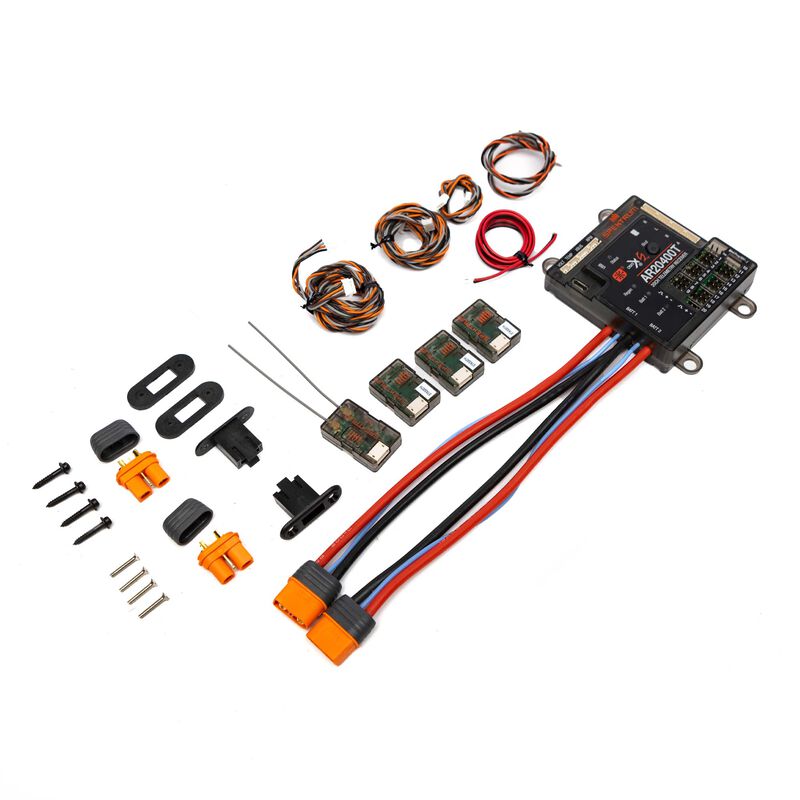 Spektrum RC AR20400T 20-Channel DSMX PowerSafe Telemetry Receiver - Parts - Horizon Hobbies, Inc.
