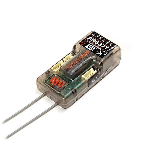 Spektrum RC AR637T 6-Channel SAFE & AS3X Telemetry Receiver - Remote Control Toys - Horizon Hobbies, Inc.