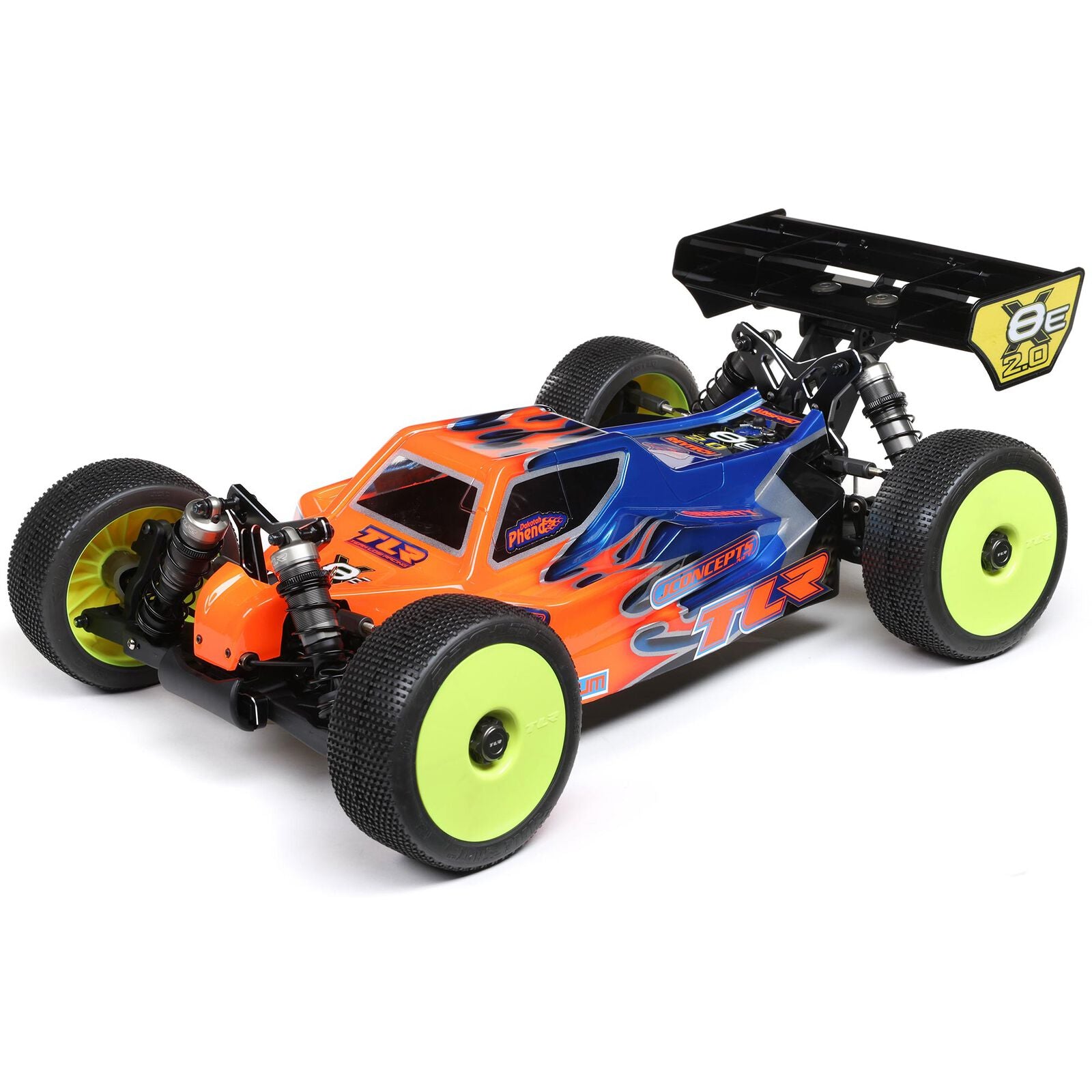 Team Losi Racing 8IGHT-X/E 2.0 Combo Nitro/Electric 1/8 4x4 Off-Road Buggy Kit -  - Horizon Hobbies, Inc.