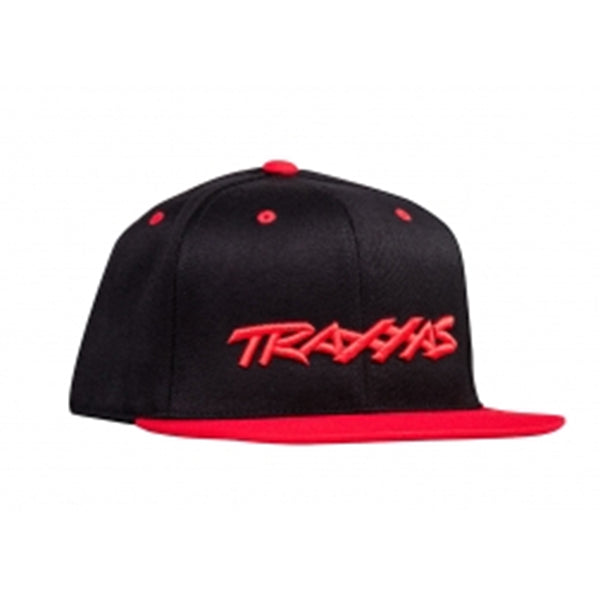 Traxxas Snap Hat Flat Black/Red - Remote Control Toys - Traxxas
