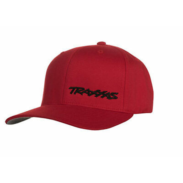 Traxxas Flex Hat Curve Bill Rd/Blk L/XL - Remote Control Toys - Traxxas