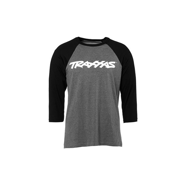 Traxxas Raglan Shirt Gray/Blk -  - Traxxas