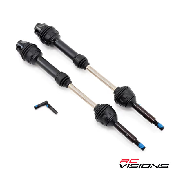 Traxxas Heavy Duty Steel CV Rear Driveshaft (2) - Parts - Traxxas