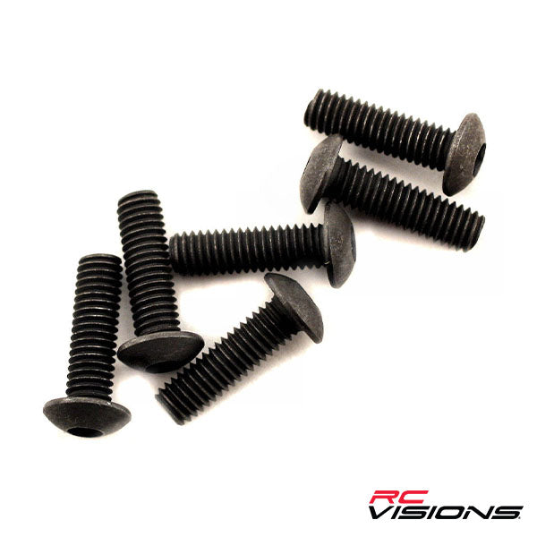 Traxxas 3x10mm Button Head Screws (6) - Parts - Traxxas