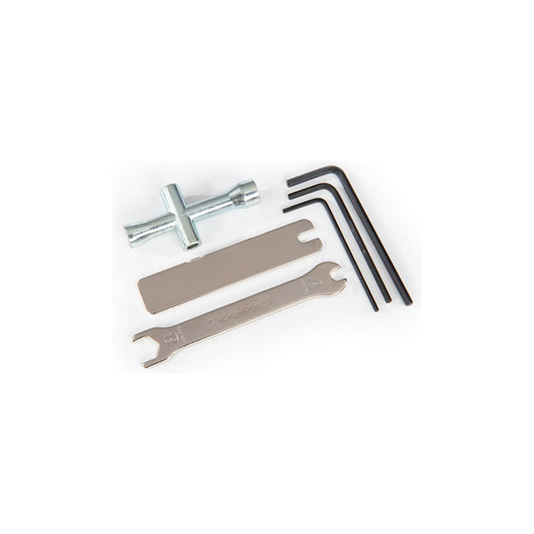 Traxxas Tool set (includes 1.5mm hex wrench / 2.0mm hex wrench / 2.5mm hex wrench/ 4-way wrench/ 8mm & 4mm wrench/ U-joint wrench) - Part - Traxxas