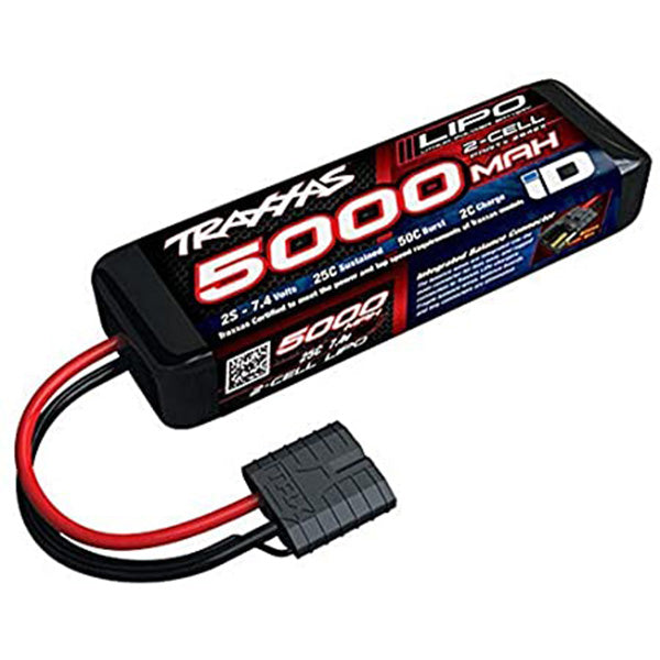 Traxxas 2S "Power Cell" 25C Lipo Battery w/iD Traxxas Connector (7.4V/5000mAh) - Remote Control Toys - Traxxas