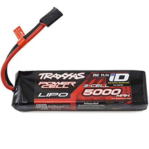 Traxxas 3S "Power Cell" 25C LiPo Battery w/iD Traxxas Connector (11.1V/5000mAh) - Remote Control Toys - Traxxas