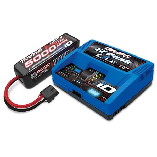 Traxxas EZ-Peak Live 4S "Completer Pack" Battery Charger w/One Power Cell Battery (5000mAh) - Remote Control Toys - Traxxas