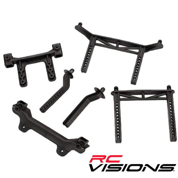 Traxxas Adjustable Front/Rear Body Mount Set (Monster Jam) - Remote Control Toys - Traxxas