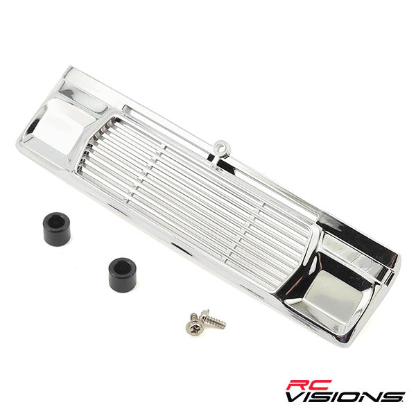 Traxxas "Bigfoot No.1" Chrome Grille & Decals - Parts - Traxxas
