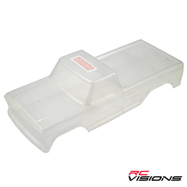 Traxxas "Bigfoot No.1" Monster Truck Body (Clear) - Body - Traxxas
