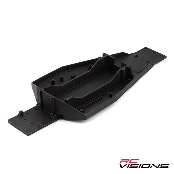 Traxxas Lower chassis (black) - Part - Traxxas