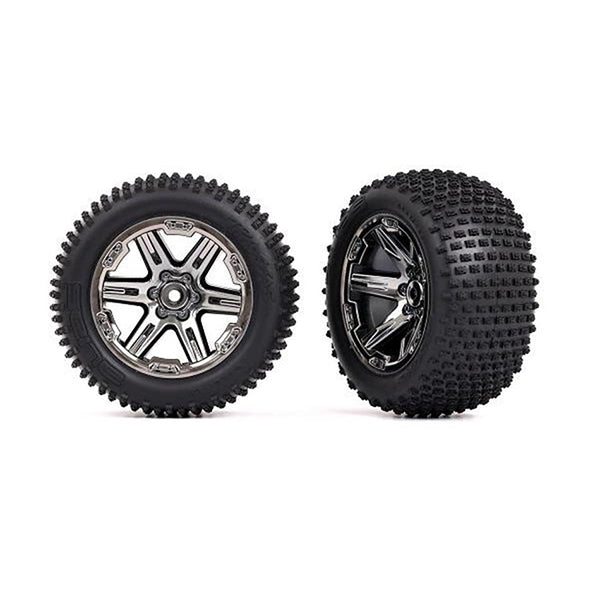Traxxas Tires & wheels, assembled, glued (2.8") -  - Traxxas