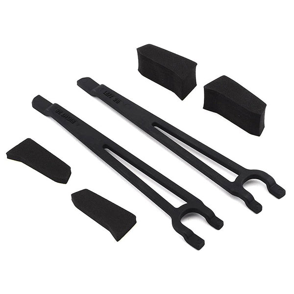 Traxxas Tall Battery Hold Downs ,Multi-Cell Pack (E-Maxx) (2) - Remote Control Toys - Traxxas