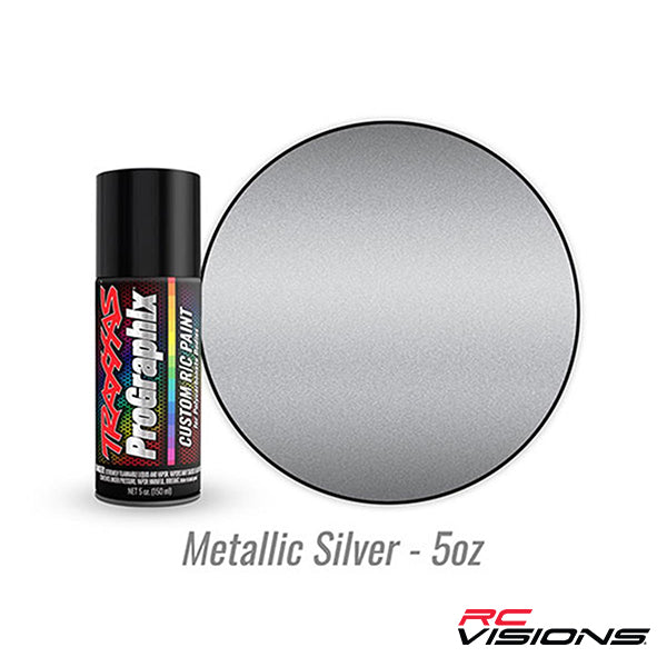 Traxxas Body Paint Metallic Silver 5oz - Spray paint - Traxxas