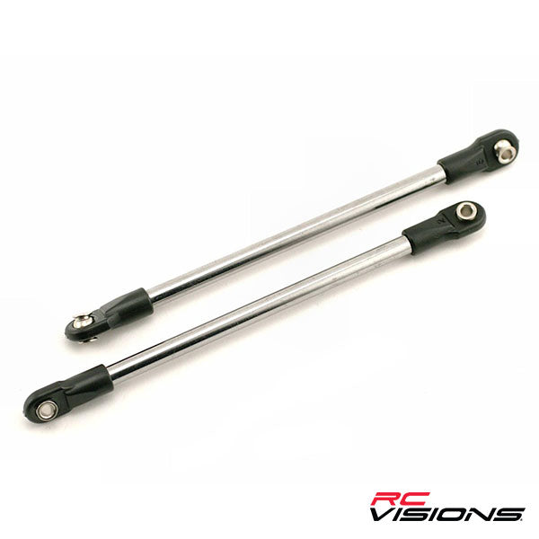 Traxxas Steel Push Rod (assembled with rod ends) (2) - Remote Control Toys - Traxxas