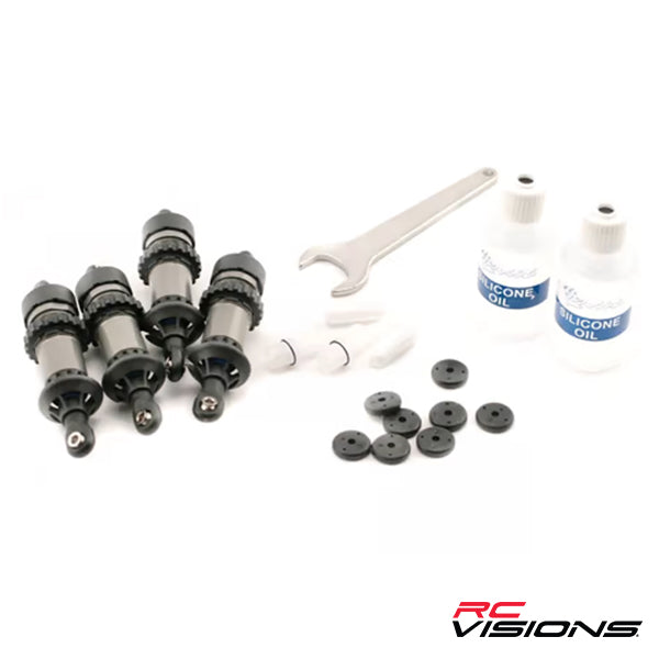 Traxxas Hard Anodized Teflon Coated GTR Shocks (4) - Parts - Traxxas