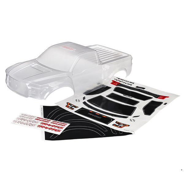 Traxxas 2017 Ford Raptor Short Course Body (Clear) - Remote Control Toys - Traxxas