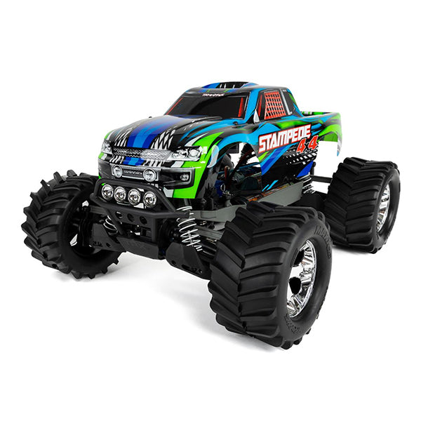 Traxxas Stampede 4X4 LCG 1/10 RTR Monster Truck w/XL-5 ESC, LED Lights, TQ 2.4GHz Radio, Battery & DC Charger - Remote Control Toys - Traxxas