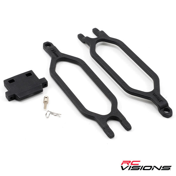 Traxxas Battery Hold Down Set (2) - Remote Control Toys - Traxxas