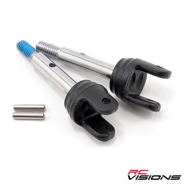 Traxxas Heavy Duty 4x4 Rear Stub Axle Set (2) - Remote Control Toys - Traxxas