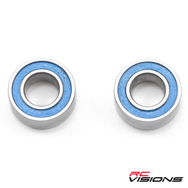 Traxxas 4x8x3mm Blue Rubber Sealed Ball Bearings (2) - Remote Control Toys - Traxxas