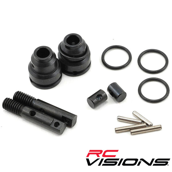 Traxxas Steel Driveshaft Rebuild Kit - Remote Control Toys - Traxxas