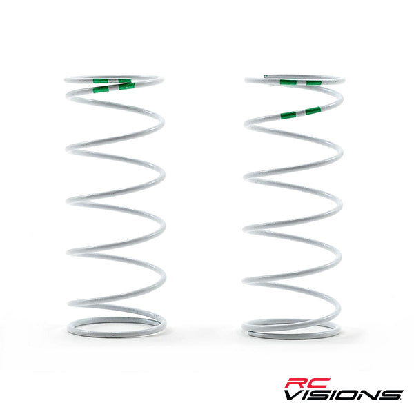 Traxxas Progressive Rate Long GTR Shock Springs (Green - 0.653 Rate) (2) - Remote Control Toys - Traxxas
