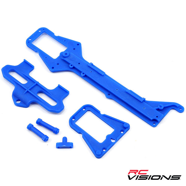 Traxxas LaTrax Upper Chassis & Battery Hold Down Set - Remote Control Toys - Traxxas
