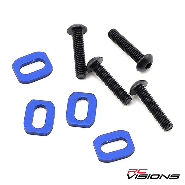 Traxxas X-Maxx Motor Mount Washer (4) - Remote Control Toys - Traxxas