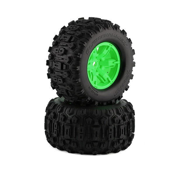 Traxxas X-Maxx wheels, Sledgehammer tires, foam inserts - Wheel/Tires - Traxxas