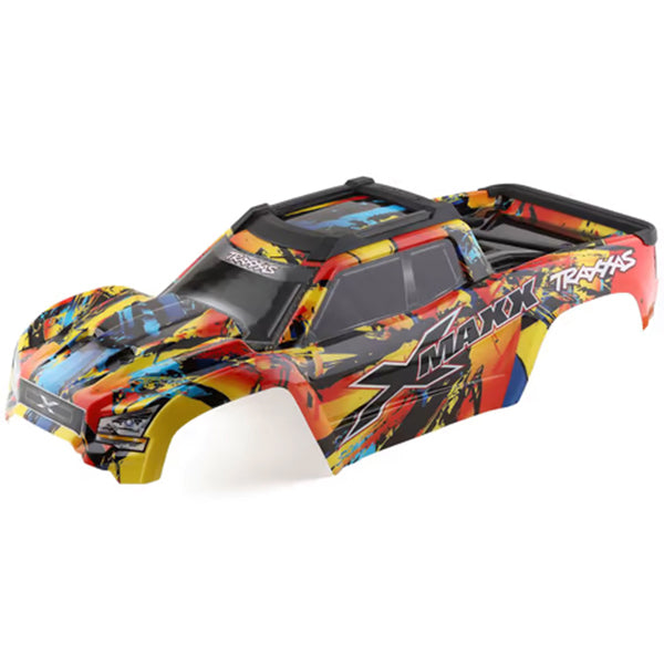 Traxxas X-Maxx Pre-Painted Body (Orange) - Body - Traxxas