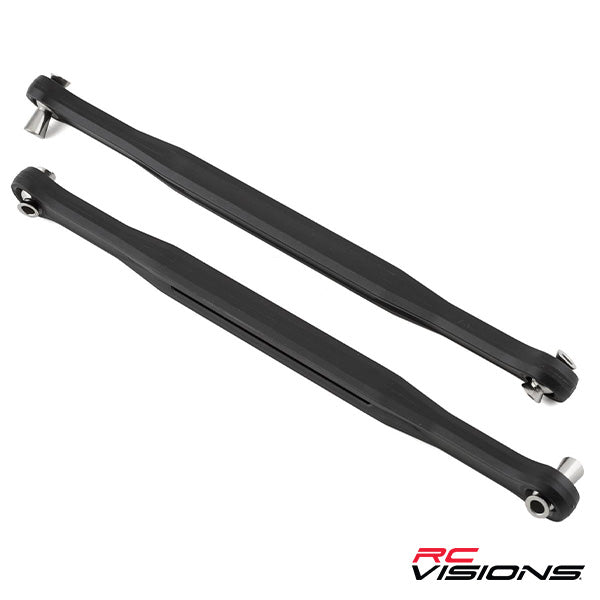 Traxxas oe links, 202.5mm (black) (2) - Parts - Traxxas