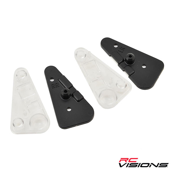 Traxxas TRX-4 Tail Light Housings w/Decals (2) - Remote Control Toys - Traxxas