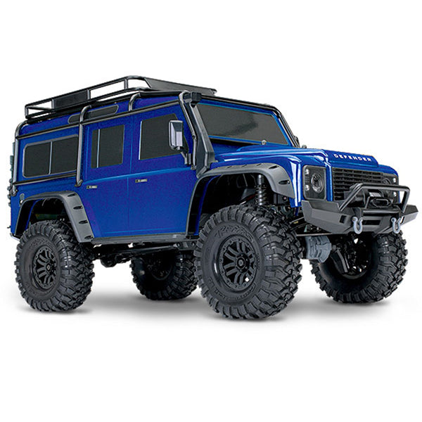Traxxas TRX-4 1/10 Scale Trail Rock Crawler w/Land Rover Defender Body w/XL-5 ESC & TQi 2.4GHz Radio - Remote Control Toys - Traxxas