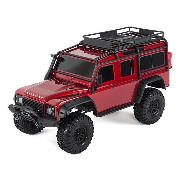 Traxxas TRX-4 1/10 Scale Trail Rock Crawler w/Land Rover Defender Body w/XL-5 ESC & TQi 2.4GHz Radio - Remote Control Toys - Traxxas
