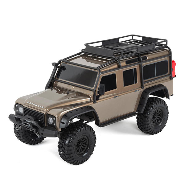 Traxxas TRX-4 1/10 Scale Trail Rock Crawler w/Land Rover Defender Body w/XL-5 ESC & TQi 2.4GHz Radio - Remote Control Toys - Traxxas