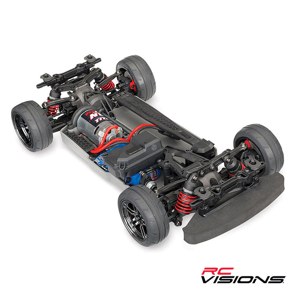 Traxxas 4-Tec 2.0 1/10 Brushed RTR Touring Car Chassis (NO Body) w/TQ 2.4GHz Radio - Remote Control Toys - Traxxas