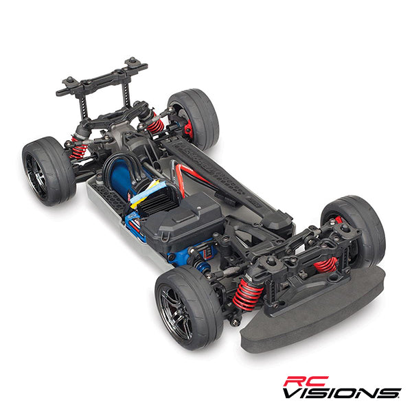 Traxxas 4-Tec 2.0 VXL 1/10 Brushless RTR Touring Car Chassis (NO Body) w/TQi 2.4GHz Radio & TSM - Remote Control Toys - Traxxas