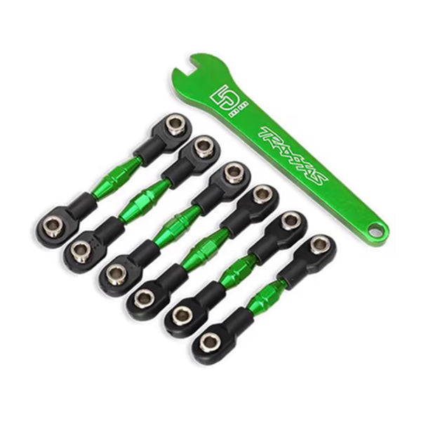 Traxxas 4-Tec 3.0/2.0 VXL Aluminum Turnbuckles (Green) -  - Traxxas