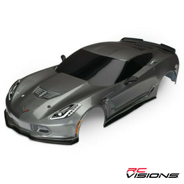 Traxxas Body 4-Tec 2.0 Chevrolet Corvette, Graphite - Remote Control Toys - Traxxas