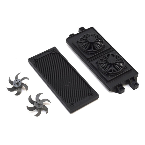 Traxxas Unlimited Desert Racer Radiator Set (Black) - Remote Control Toys - Traxxas