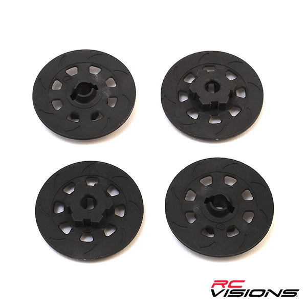 Traxxas 17mm Unlimited Desert Racer Disc Brake Wheel Hub Splined Hex (4) - Remote Control Toys - Traxxas