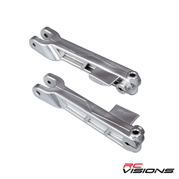 Traxxas Sway Bar Arms, Rear (Satin-Plated) - Remote Control Toys - Traxxas