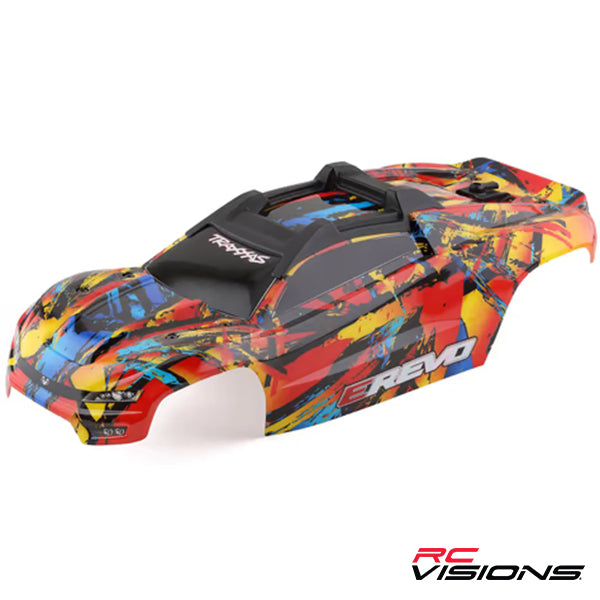 Traxxas E-Revo®, Solar Flare body - Body - Traxxas