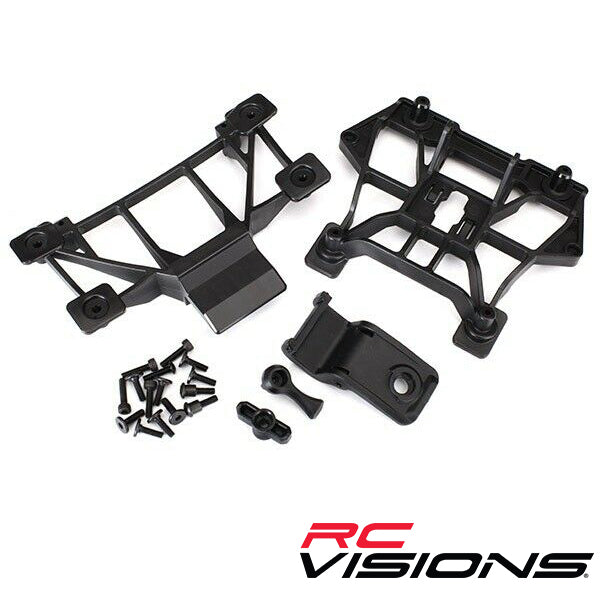 Traxxas E-Revo VXL 2.0 Front & Rear Body Mount Set - Remote Control Toys - Traxxas
